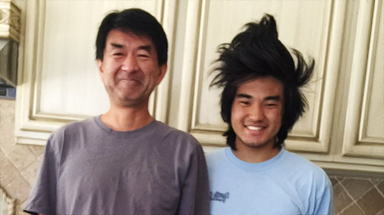 pere plus grand que son fils