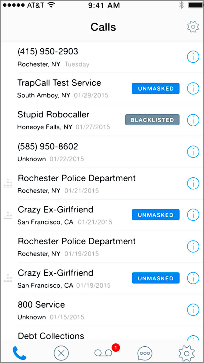 trapcall screenshot