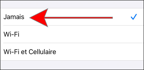 Whatsapp ne jamais enregistrer les photos dans votre phototeque