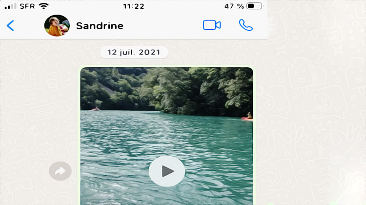 telecharger une photo depuis whatsapp