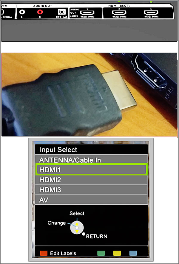 connecter pc a tv prise hdmi