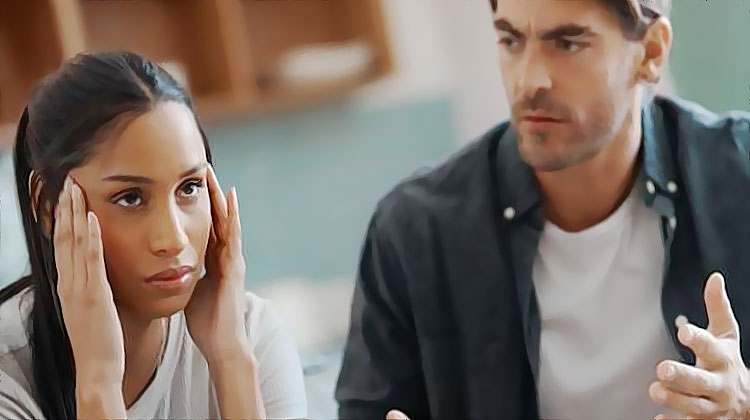 couple jeune qui ne sentend plus