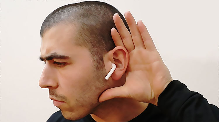 espionner avec les airpods