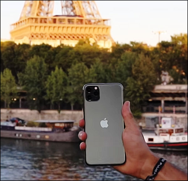 prendre en photo tour eiffel avec iphone