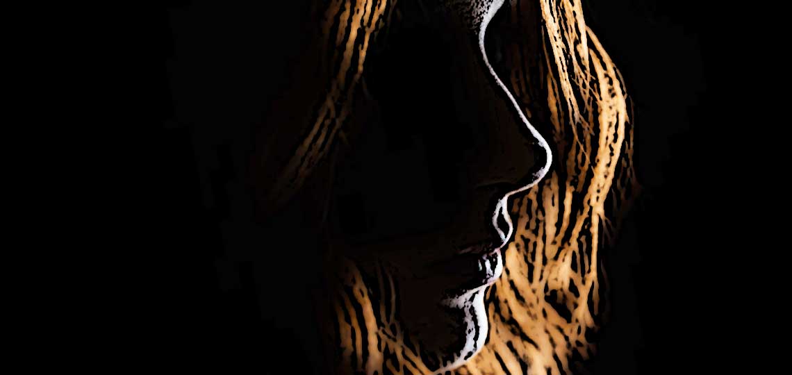 silhouette dune femme tres belle