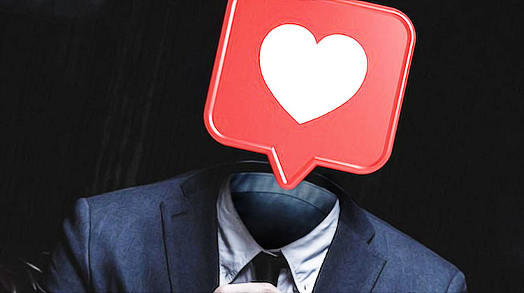 un homme utiliser tinder