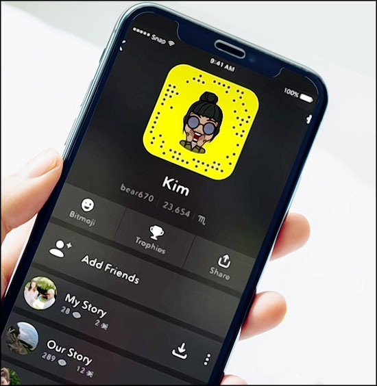 voir le snapchat de quelquun