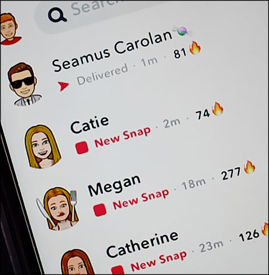 voir les amis snapchat de quelquun