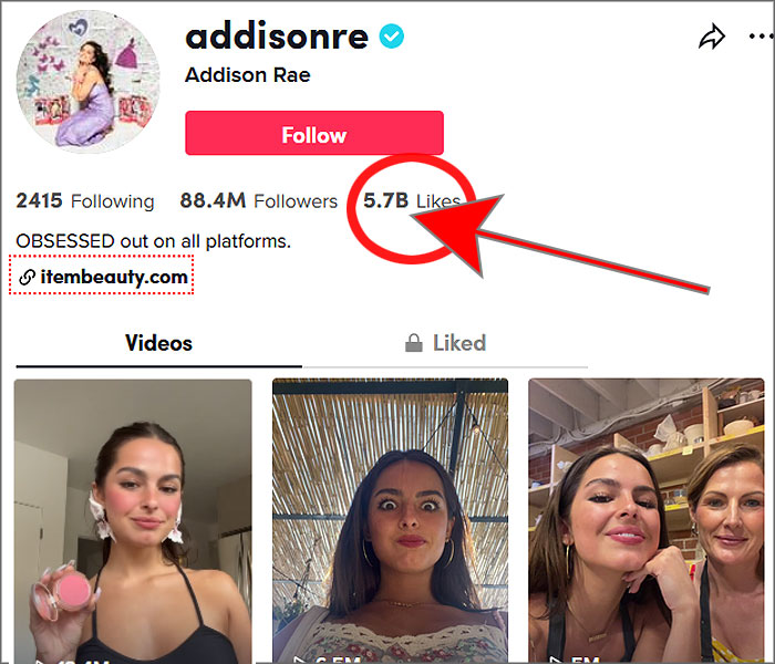 addisonre tiktok
