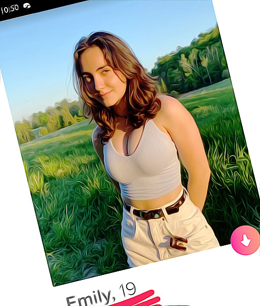 emilie sur tinder profil