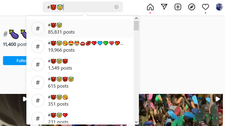 hashtag instagram oses et caches