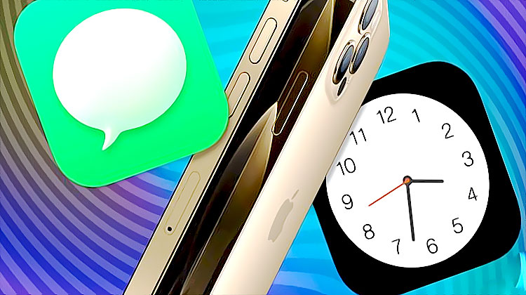 programmer envoi message iphone