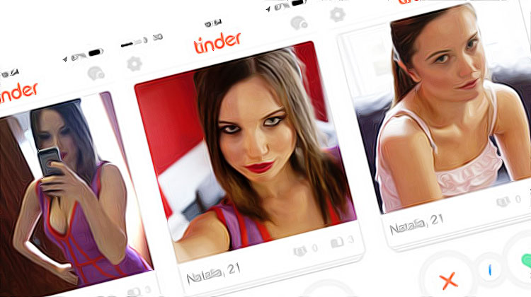 tinder seduisante fille