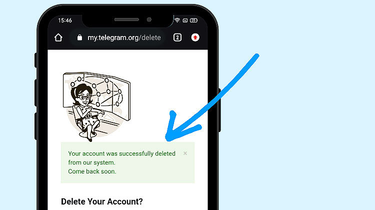 comment supprimer telegram