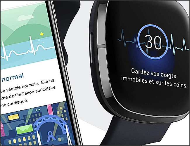 fitbit sense pour femmes