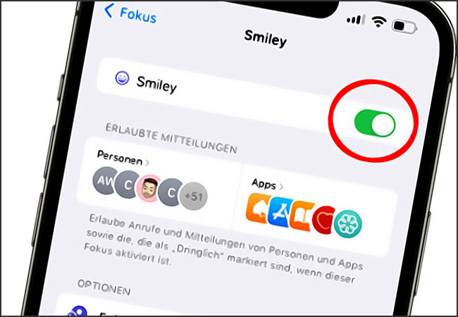 smiley focus iphone