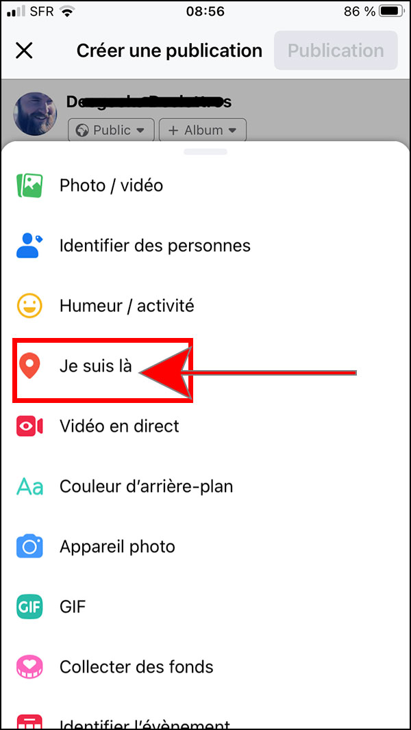Comment modifier l'emplacement d'enregistrement sur Facebook En tant qu'utilisateur, vous pouvez ajouter un emplacement spécifique sur votre page Facebook dans un statut ou une publication pour indiquer aux gens où vous vous trouvez. Cela permettra aux autres de connaître votre emplacement actuel, ce qui peut également constituer un problème pour certains. Si vous n'êtes pas intéressé par le partage de votre emplacement précis au nom de la vie privée ou pour diverses raisons individuelles, alors comment modifier votre emplacement d'enregistrement sur Facebook ? Cela ne peut être plus simple. La bonne nouvelle est que Facebook permet aux utilisateurs de choisir un lieu spécifique pour s'enregistrer, même s'ils n'y sont pas actuellement. Première étape. Rédigez un message ou accédez à un message déjà publié. Étape 2. Pour un ancien message déjà publié, cliquez sur "..." dans le coin supérieur droit et sélectionnez "Modifier le message". Cliquez ensuite sur l'icône de localisation en dessous. Pour un nouveau message, vous pouvez voir directement l'icône d'enregistrement. Enregistrement Étape 3. Après avoir cliqué sur l'icône d'emplacement, choisissez ou entrez un nouvel emplacement manuellement. Enfin, enregistrez les modifications.