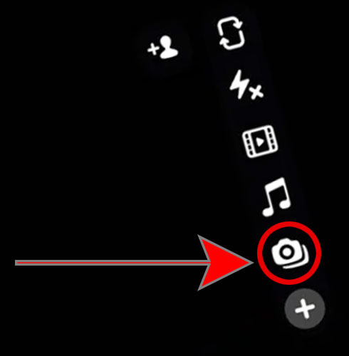 icone double camera snapchat