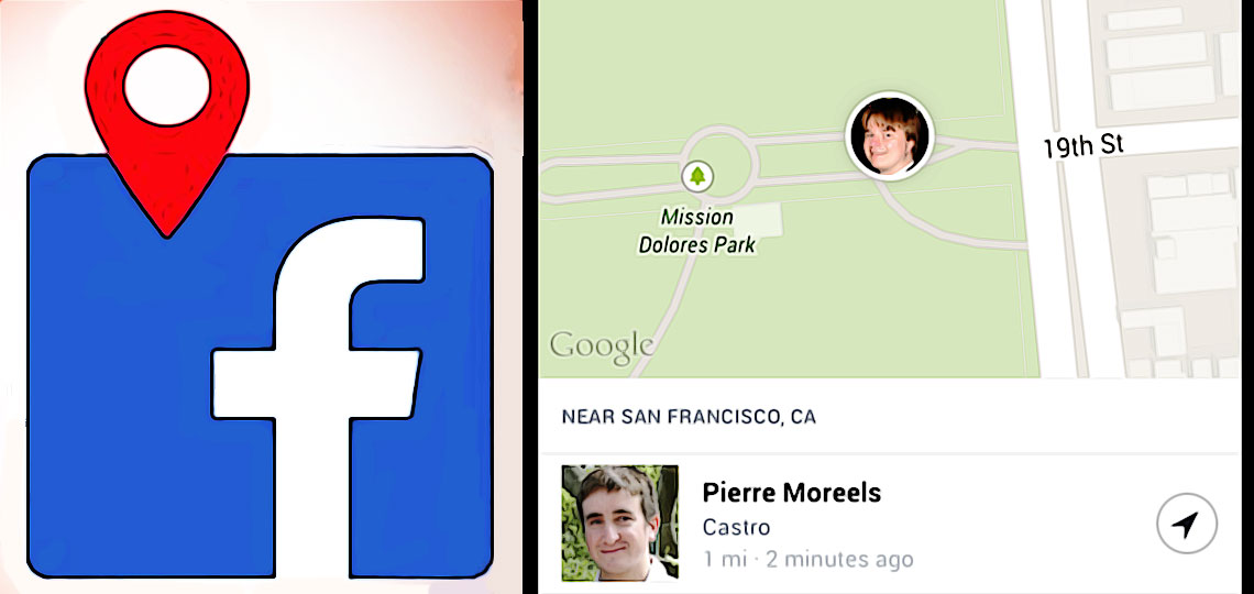 localiser quelquun sur facebook partage de localisation2