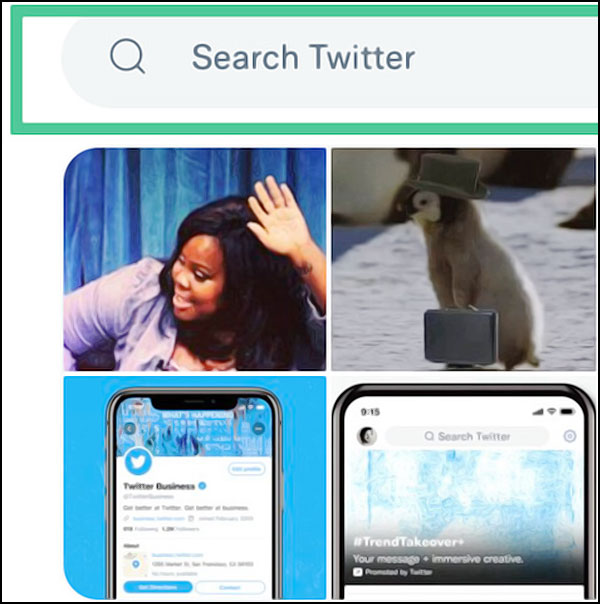 rechercher sur twitter
