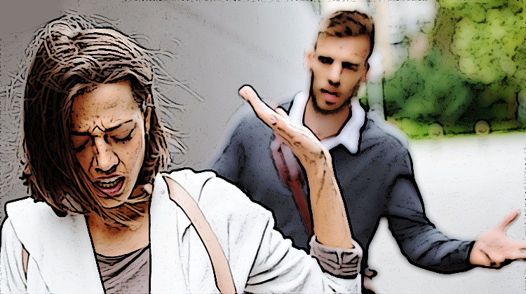 rupture entre un homme et une femme