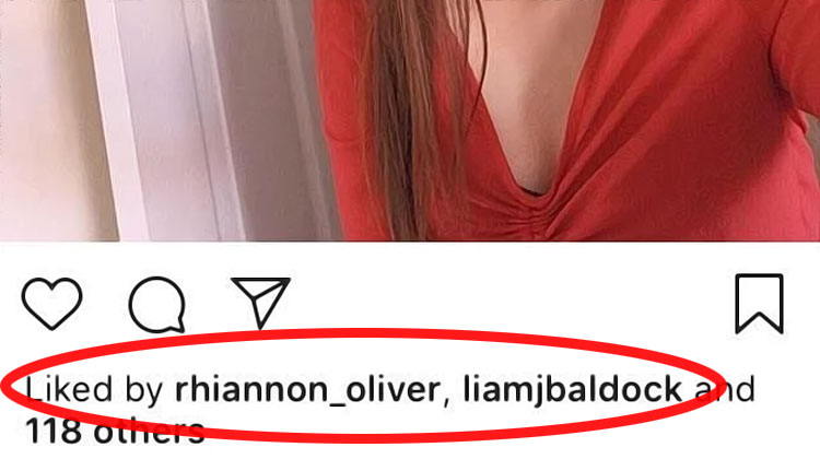 classement des personnes qui vous likent sur instagram