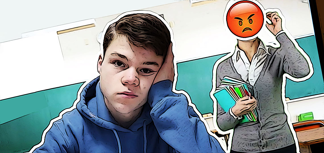 adolescent cancre expulse par sa professeure 2