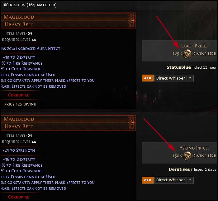 prix de mageblood poe