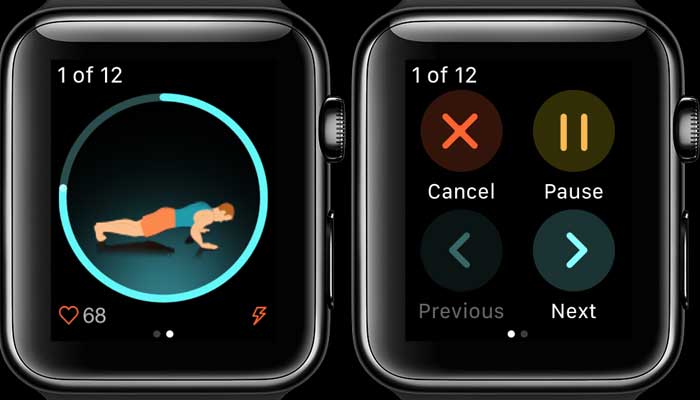 sworkit apple watch