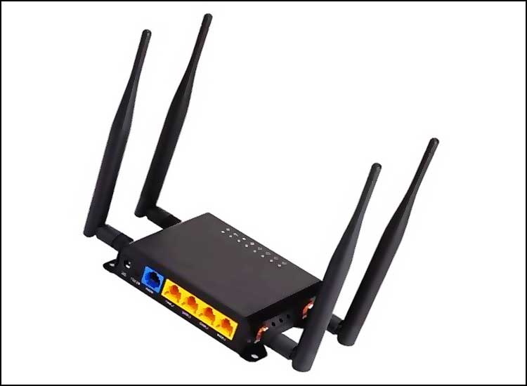 routeur avec quatre antennes