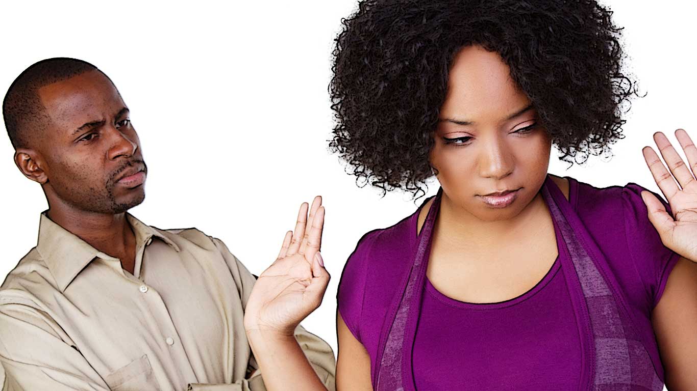 femme ne veut plus que son mari infidele la touche