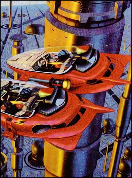 vaisseau spatial science fiction 2