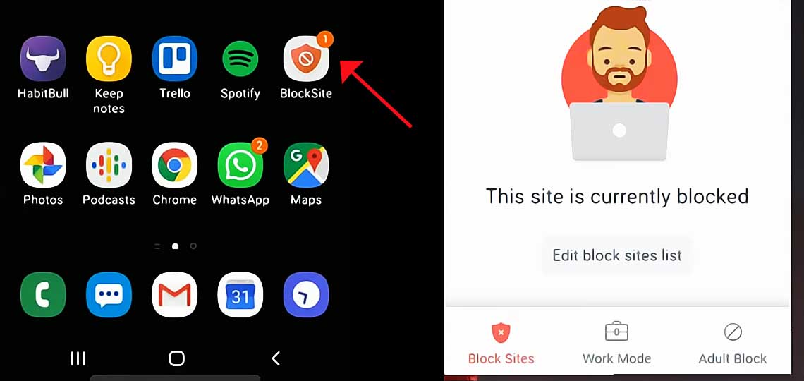 blocksite review bloquer un site