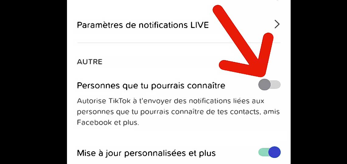 eviter la suggestion d amis sur tiktok