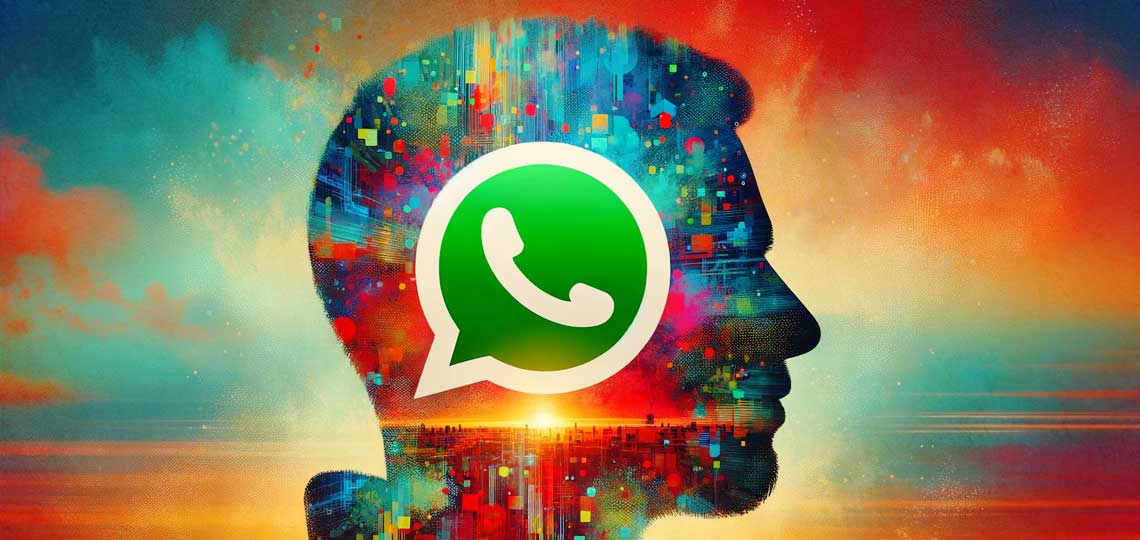 homme reflechit a la securite de whatsapp