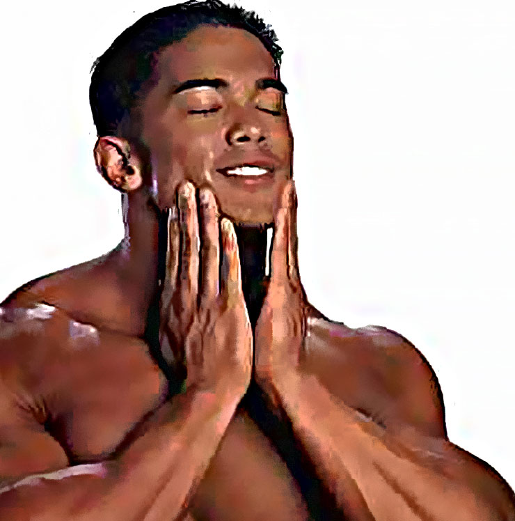 homme muscle frais