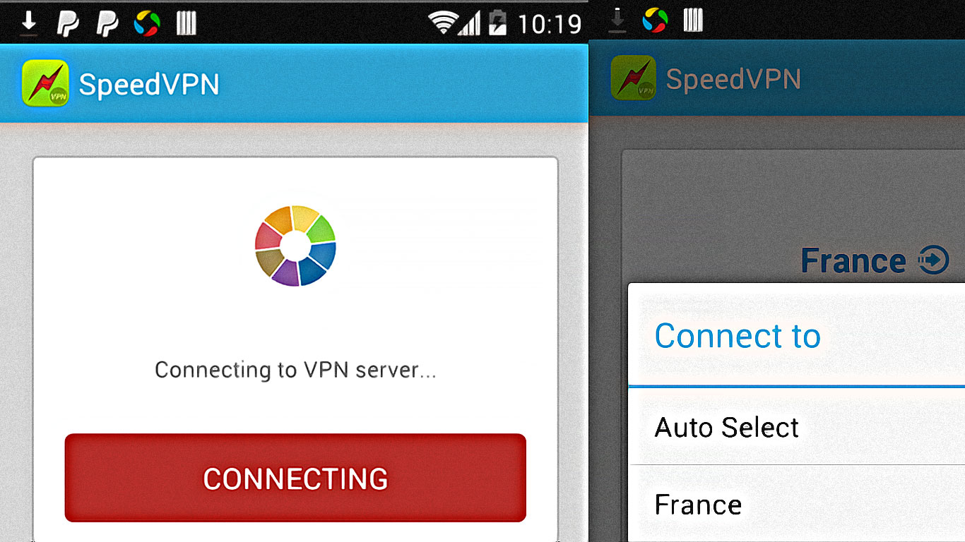speedvpn screenshot