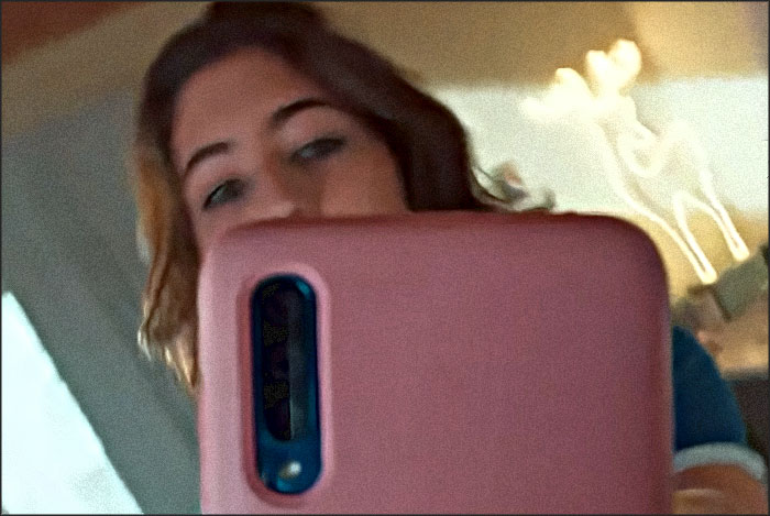 selfie femme