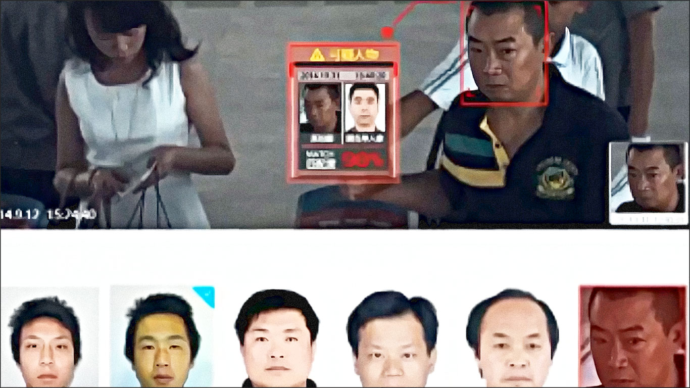 Caméra de reconnaissance faciale