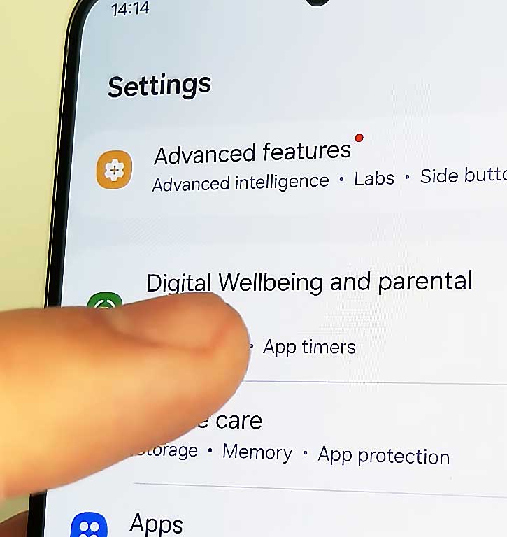 digital wellbeing