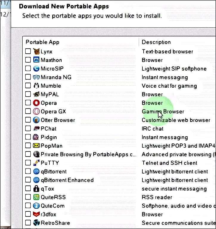 portable apps