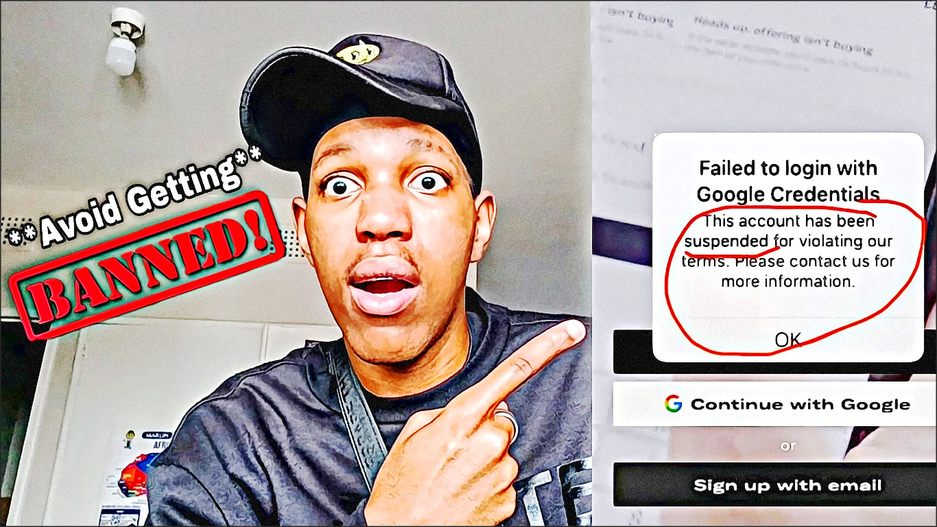 avoid getting banned