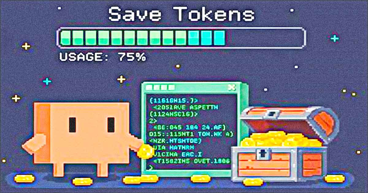 save tokens claude code