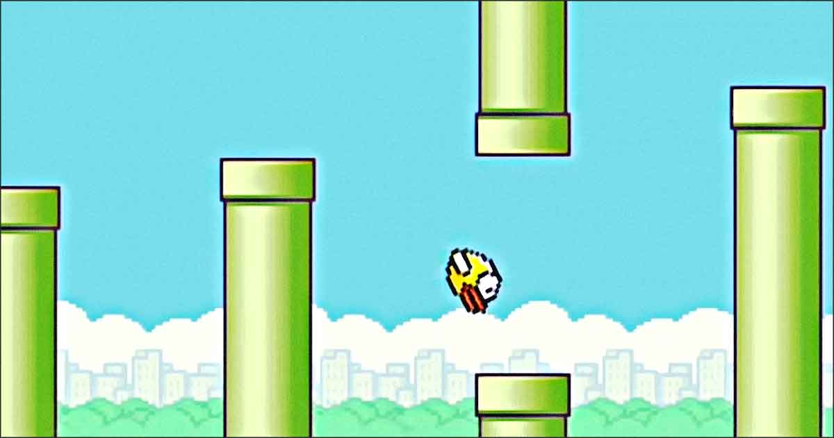 flappy bird screenshot