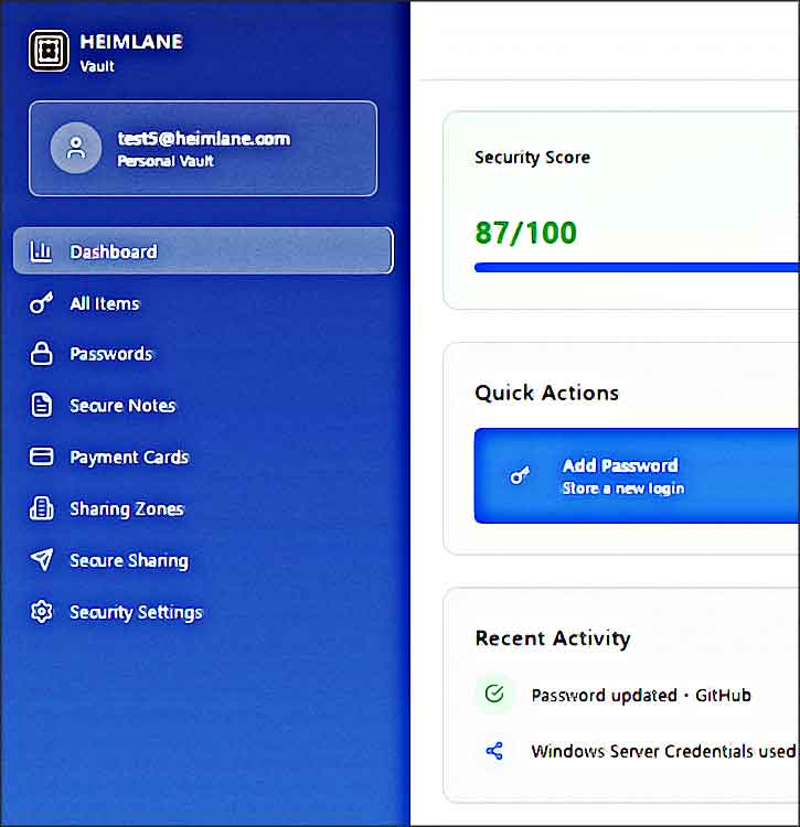 heimlane passwords
