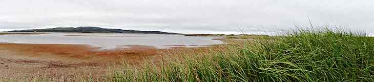 Paysage de Miquelon-Langlade, archipel de Saint-Pierre-et-Miquelon, où j’ai exercé comme gendarme pendant 3 ans